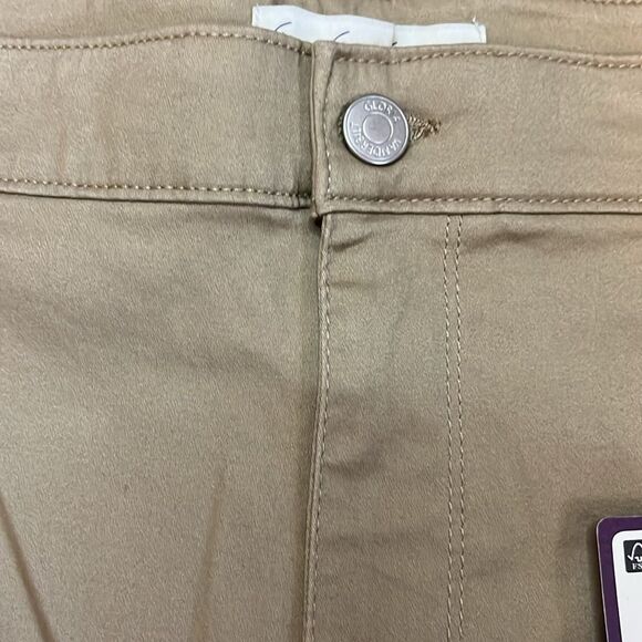 Gloria Vanderbilt khaki unltd Sadie Bermuda Shorts NWT 16W - Picture 7 of 11